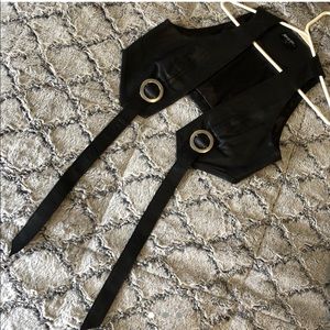 Nasty Gal leather vest
